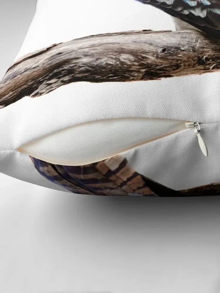 Kookaburra-Австралийская дикая природа-родной дизайн-птичья жизнь диванная подушка