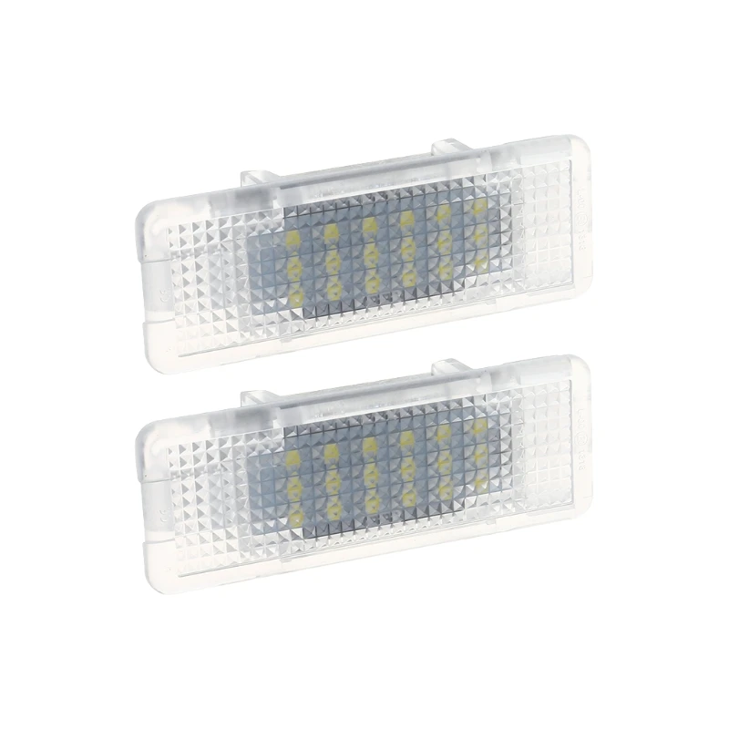 

2Pcs Car LED Door Welcome Luggage Footwell Light Courtesy Lamp For X5 Z8 E52