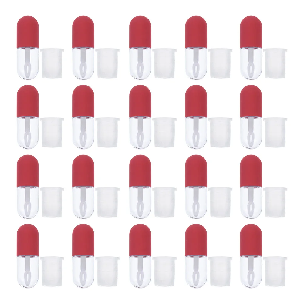 

Eyelash Oil Container Empty Tube Mini Lip Gloss Clear Plastic Containers Lip-glaze Bottle