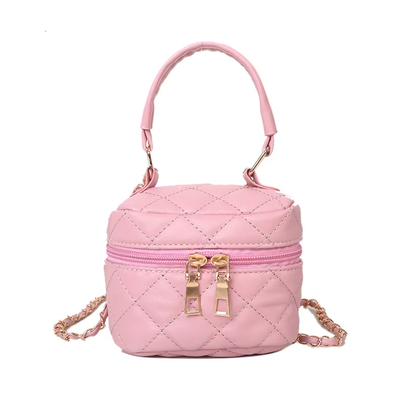 

2022 New Fashion Box Bag Rhombic Chain Female Bag Leisure Small Fresh Small Bag Shoulder Messenger Bag Mobile Phone Bag