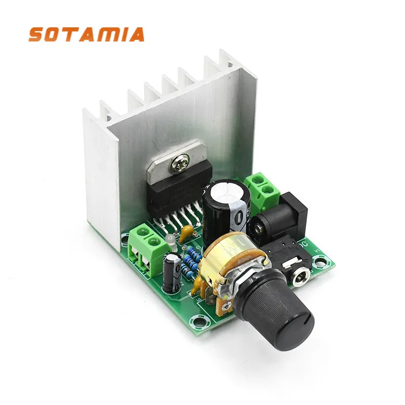 

SOTAMIA TDA7297 Power Amplifier Audio Board 2.0 Stereo Digital Sound Amplifiers Class AB Amp 2x15W DC12-18V Home Theater DIY