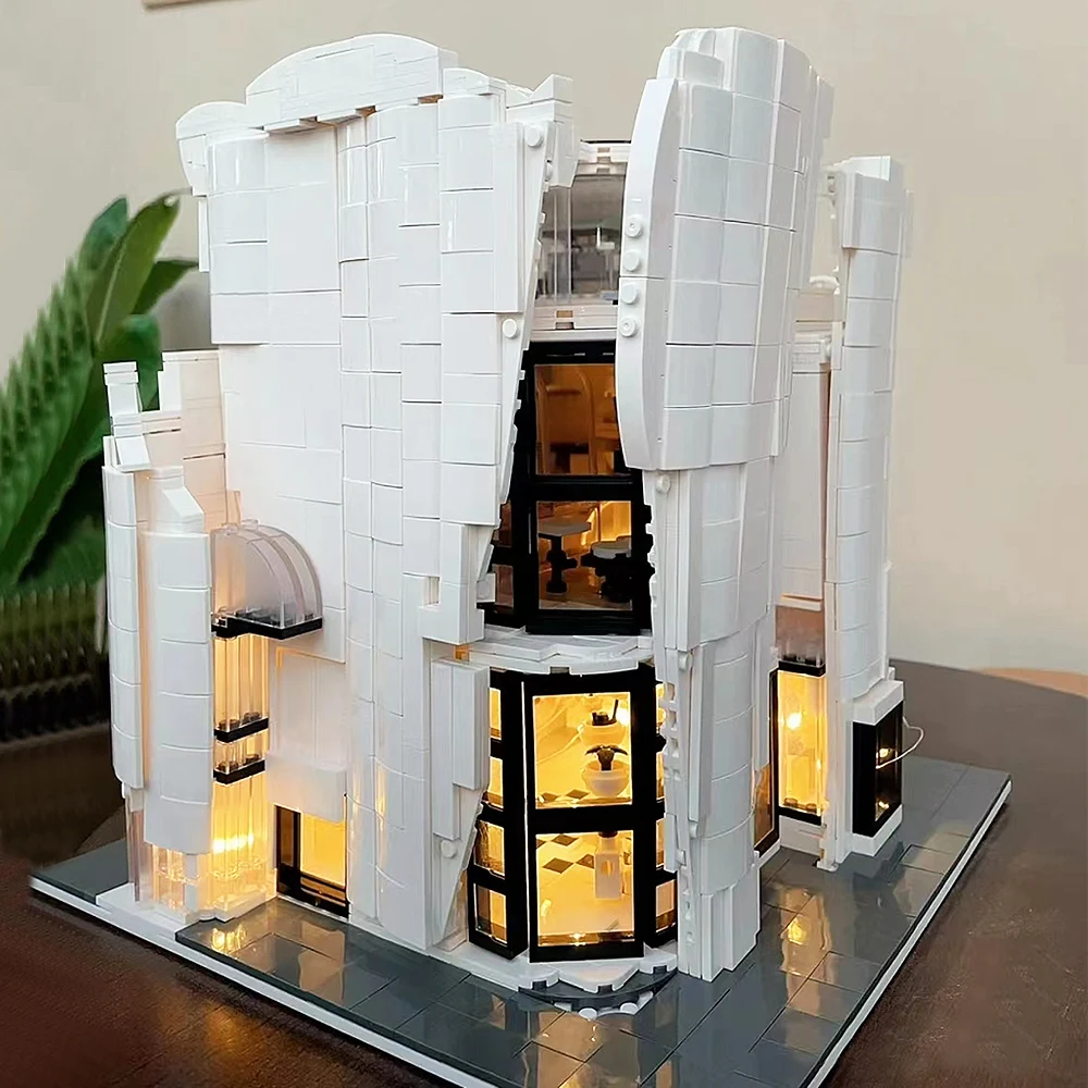 

Creative Expert LS88001 High Luxury Flagship Store Shopping Mall City Street View Moc Ideas Building Blocks Bricks Toy Model