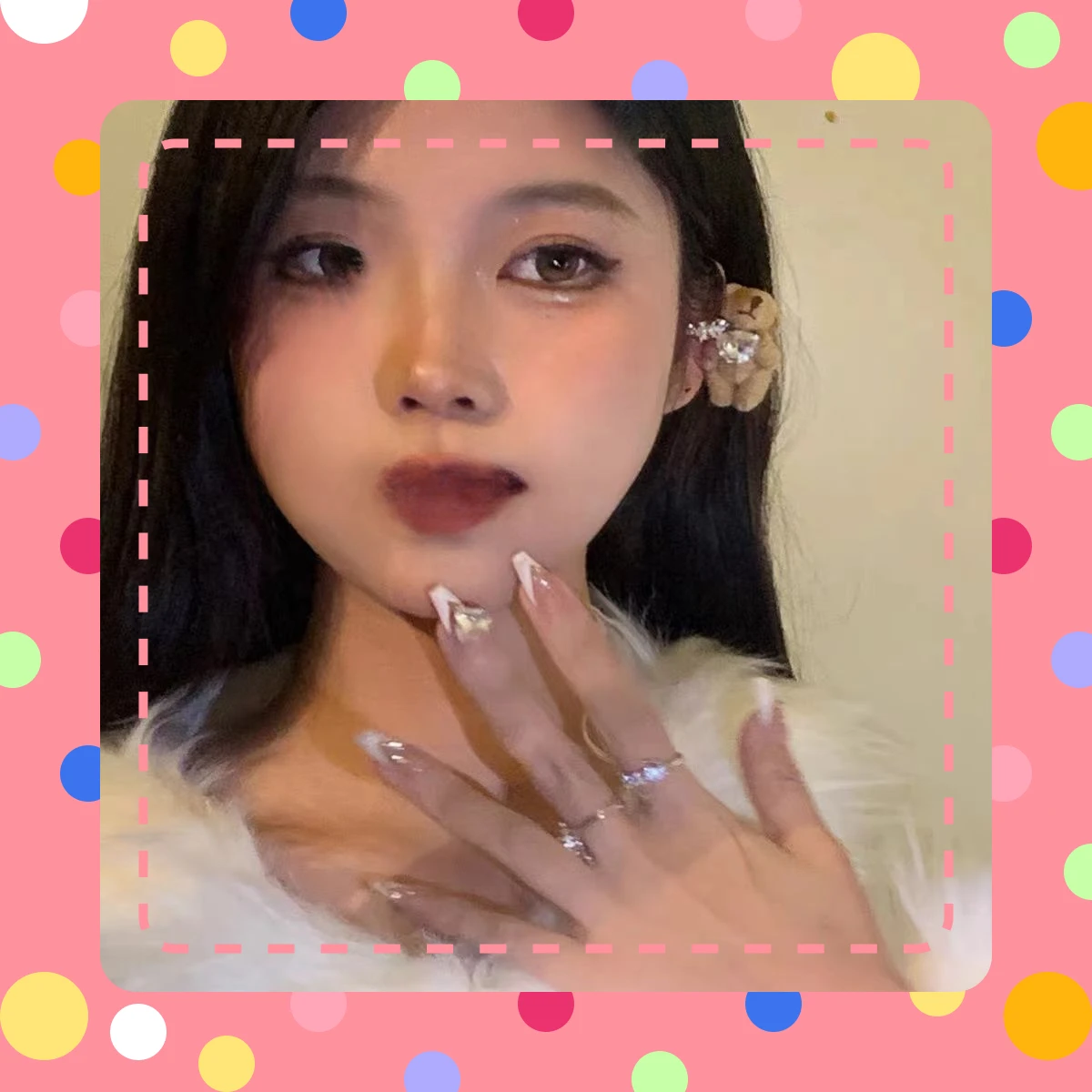 1 шт. в упаковке плюшевые зажимы для ушей с кроликом-медведем 2024 новые причудливые