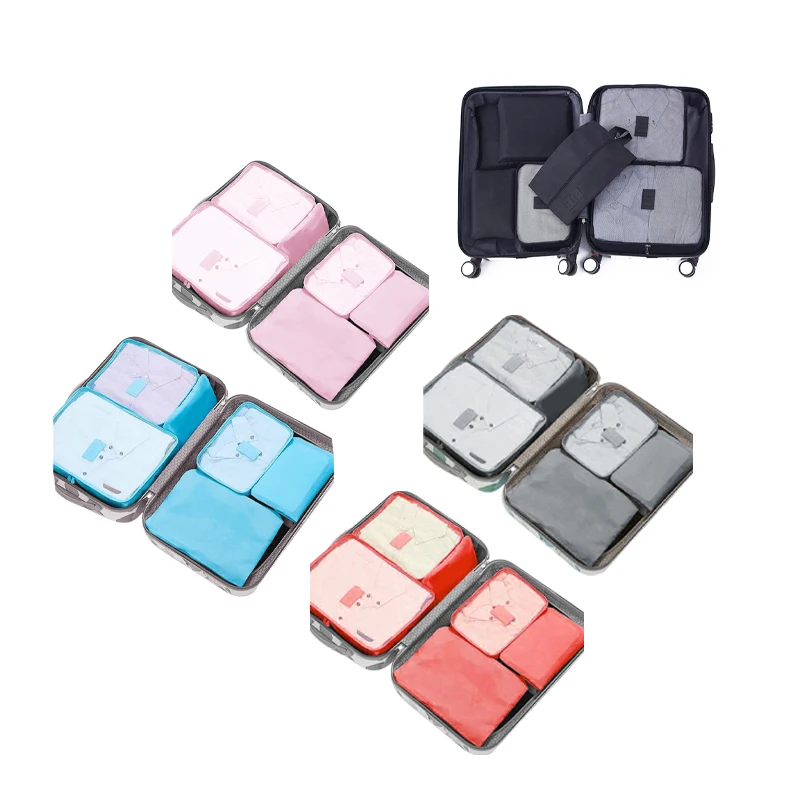 

7 шт., портативная водонепроницаемая сумка для туалетных принадлежностей