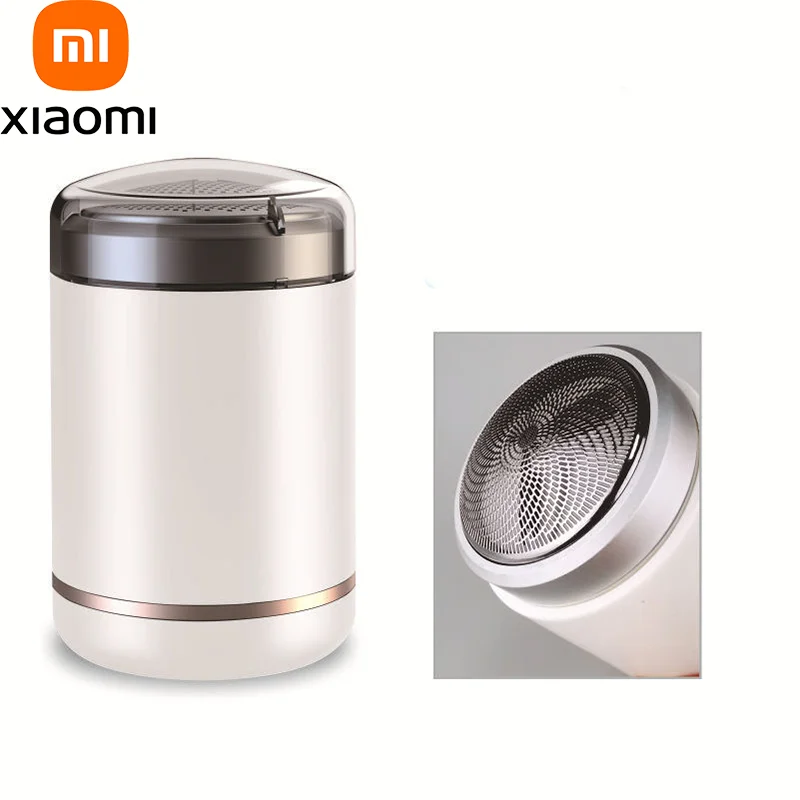 

Мини карманная портативная электробритва Xiaomi Youpin, Беспроводная Бритва для бороды, Мужская перезаряжаемая бритва с USB, моющаяся электробрит...