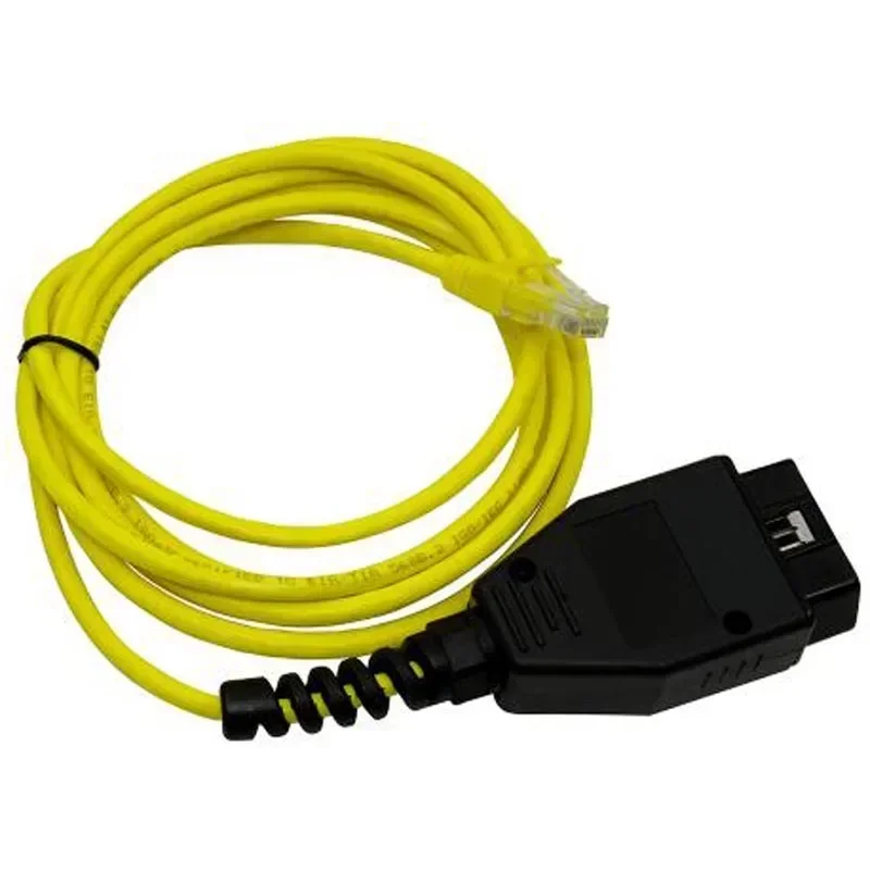 Фото Для BMW ENET кодирующий кабель ENET Ethernet к OBD2 диагностический интерфейсный кабель ICOM кодирование F-серии для BMW Enet разъем №4
