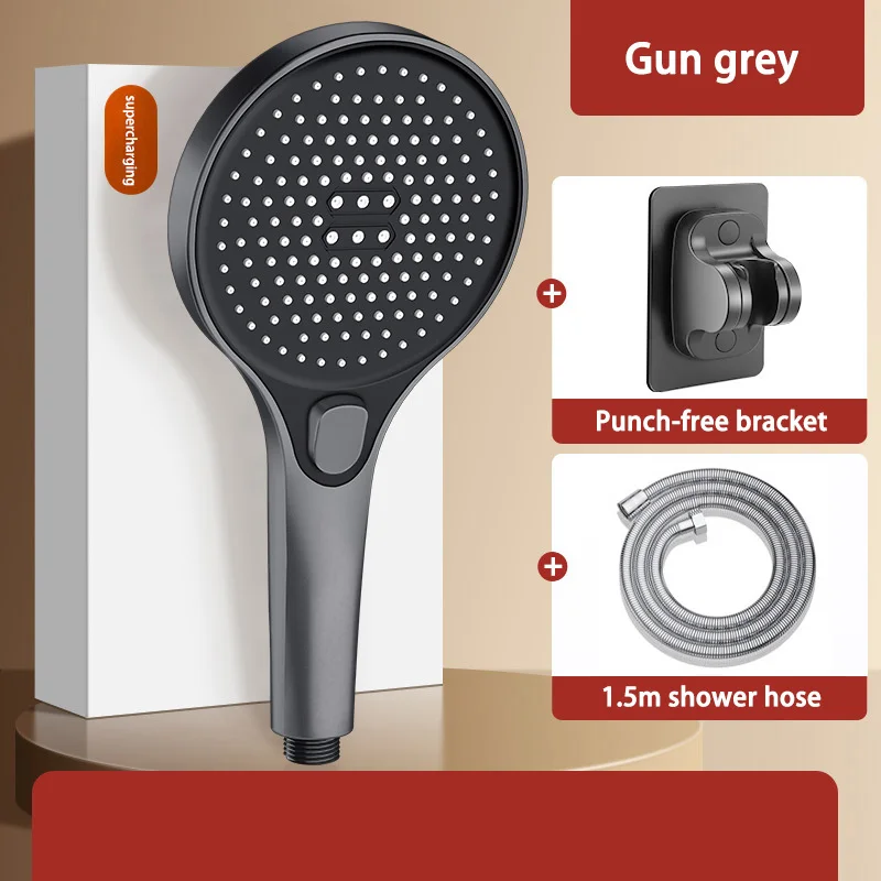 

Xiaomi 3 режима высокого давления 13 см насадка для душа черная водосберегающая насадка-распылитель массажный душ с дождевой насадкой аксессуары для ванной комнаты