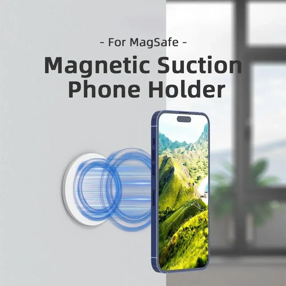 Магнитный настенный держатель для смартфона магнитные наклейки селфи настенные