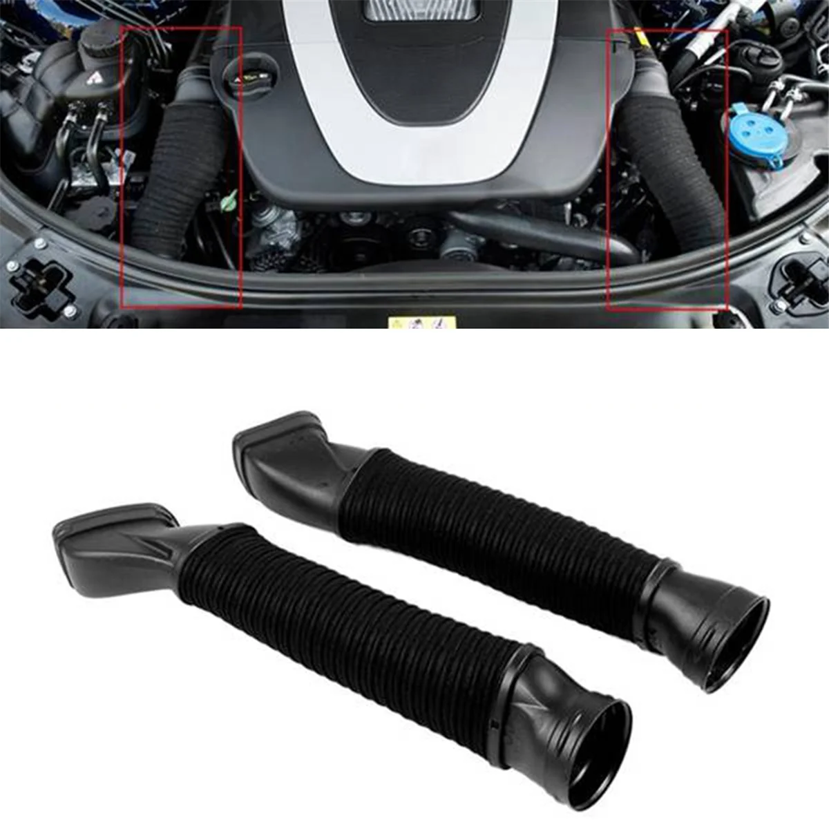 Автомобильный воздуховод левый A2730900382 для Mercedes-Benz W221/S350/S450/S550/W216/CL550 2007-2011