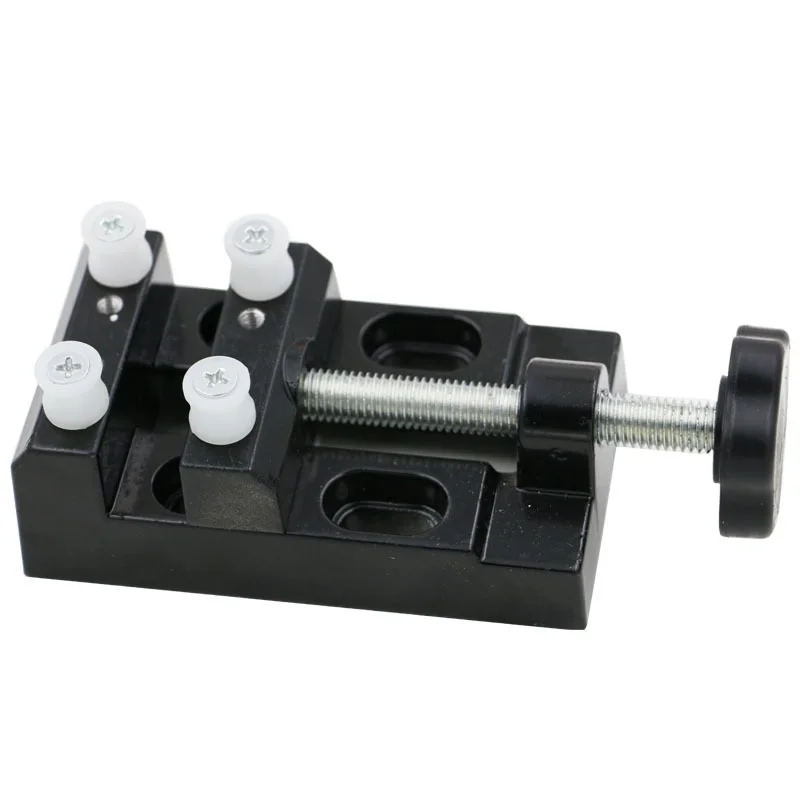 

High Bench Olive Mini Jig Aluminum Bed Quality Vise, Carving Vice Grinder Walnut Flat Electric Jaw Alloy Clamp