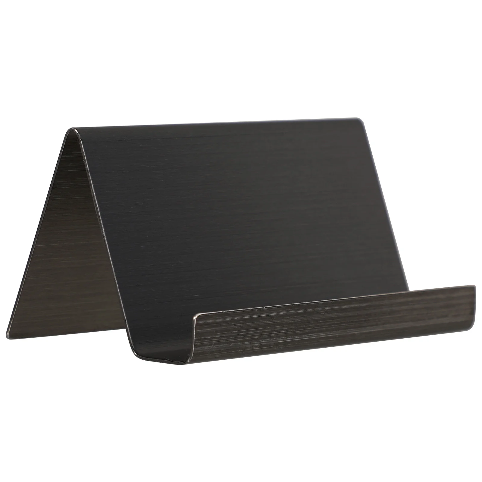 

Business Card Holder Organizer Desk Display Stand Tabletop Rack Stainless Steel