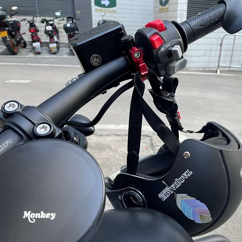 Универсальный алюминиевый крючок для шлема DragonflyMoto мотоцикла Honda Z-125 аксессуар с