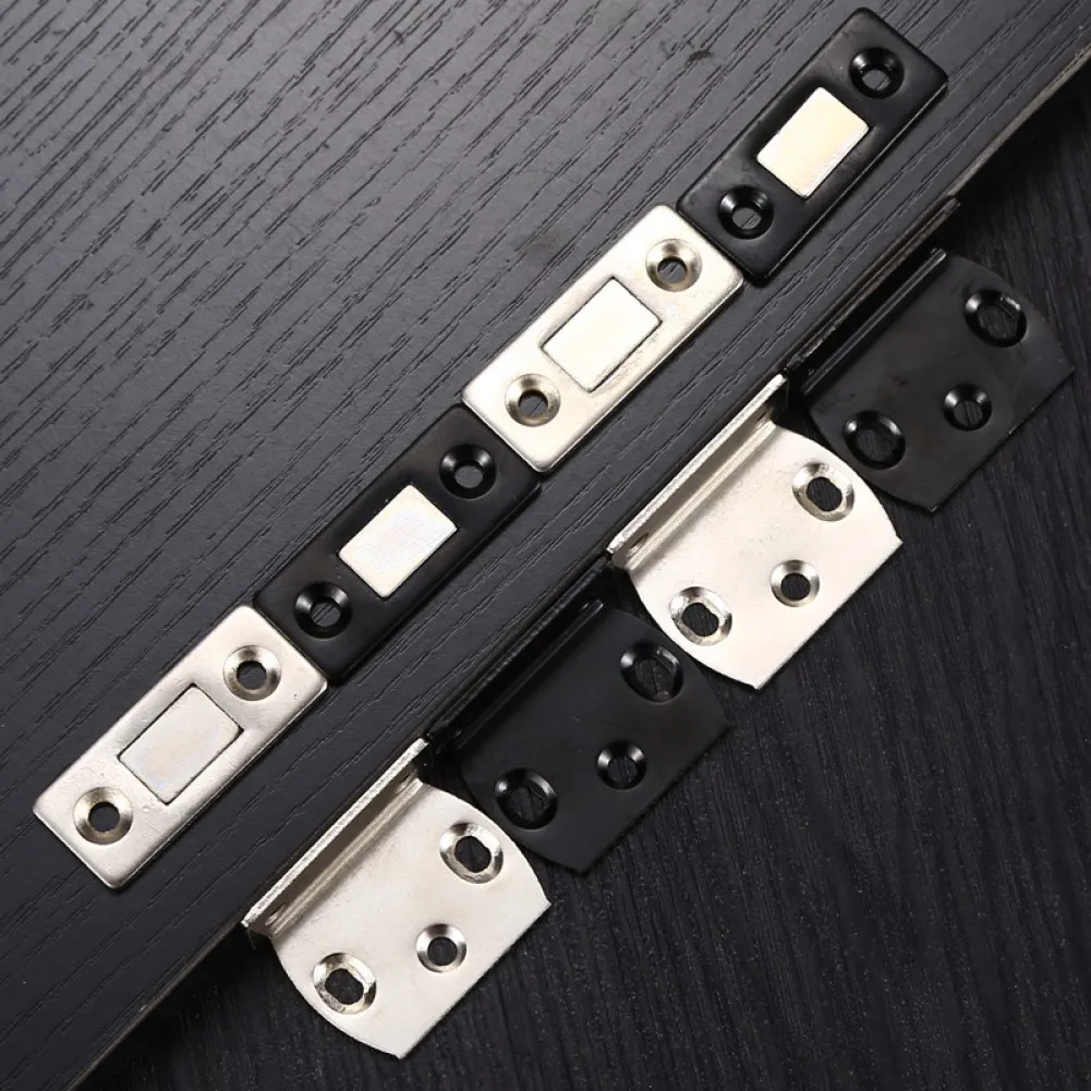 

Strong MaStrong Magnetic Steel Catch Latch Ultra Thin For Door Cabinet Cupboard Closer For Closet Cupboard Furniture Hardware