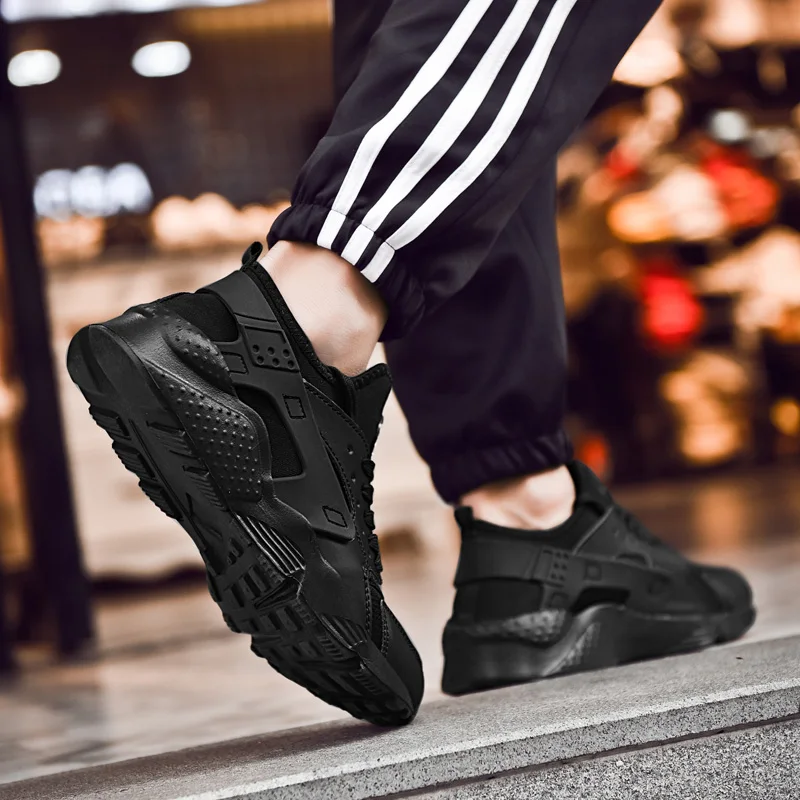 Men Running Shoes Lace-up Mesh Men Casual Shoes Lightweight Comfortable Walking Sneakers Tenis masculino Zapatillas Hombre