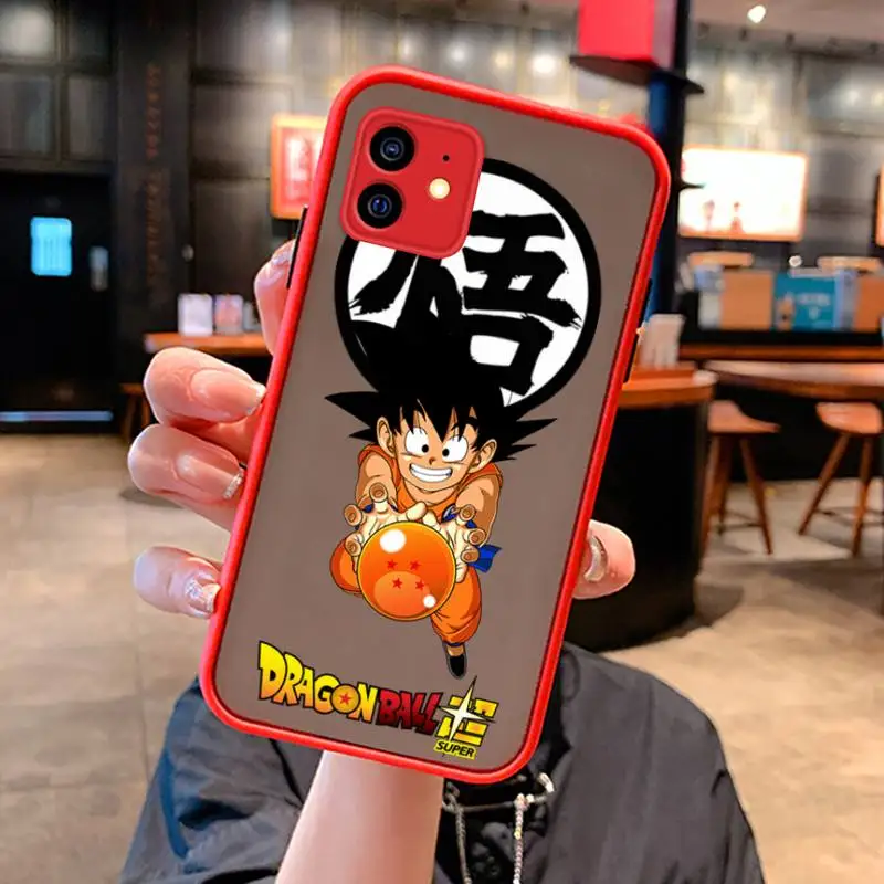 Чехол для телефона Goku Vegeta с изображением дракона жемчуга iphone 13 12 11 Pro Mini Max XS X 8 7 Plus