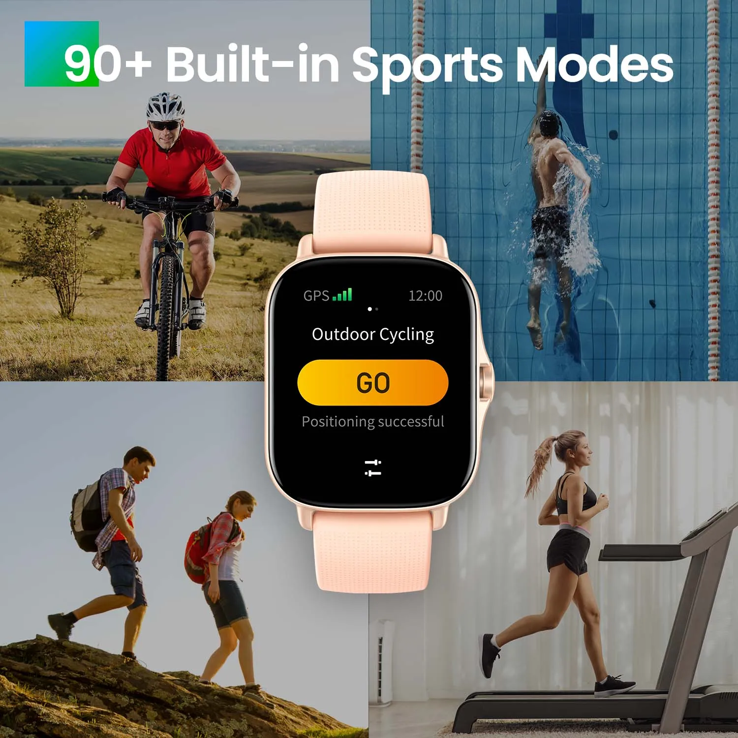 Смарт-часы Amazfit GTS 2 умные часы со встроенным Alexa для Android и IOS телефонов с функцией