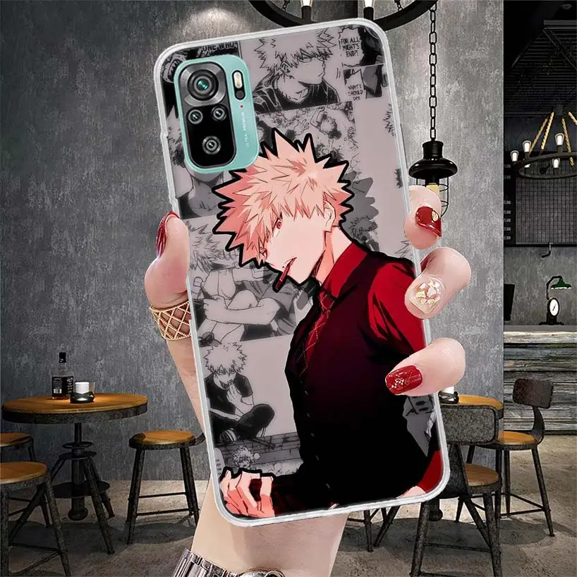 Мягкий телефонный чехол My Hero MHA Deku для Xiaomi Redmi 9A 9C 9T 10A 10C 12 12C 10 9 10X 8A 8 7A 7 6A 6 Pro K40 K20 K30