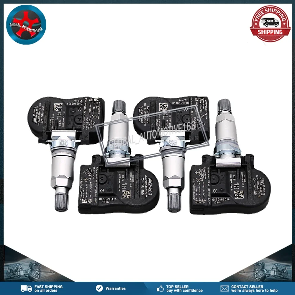 Датчик давления в шинах TPMS 433 МГц 42753-T6N-A02 для Honda Odyssey Pilot Ridgeline Acura NSX TLX RDX NSX