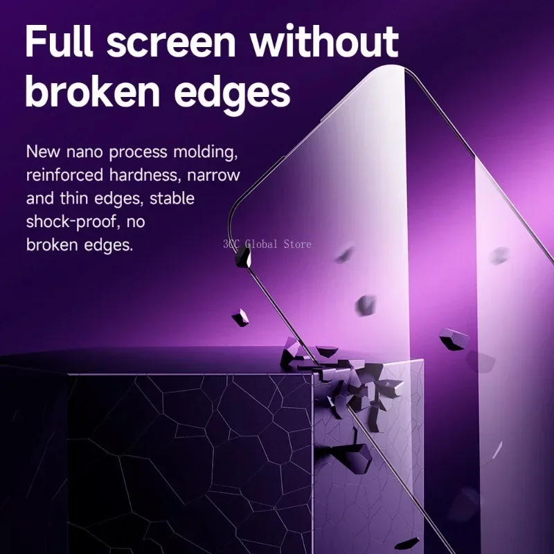 Закаленное стекло 9D с полным покрытием для IPhone 11 Pro Max 12 13 Mini защитная пленка