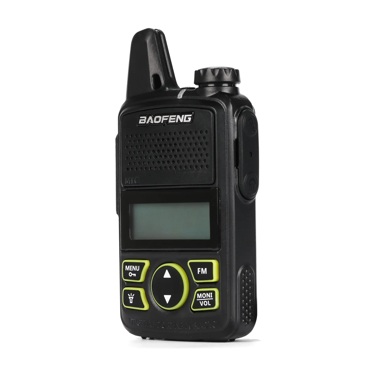 2pcs/lot BAOFENG BF-T1 Mini Walkie Talkie UHF 400-470MHz 20CH Portable Ham FM CB Radio Handheld Transceiver