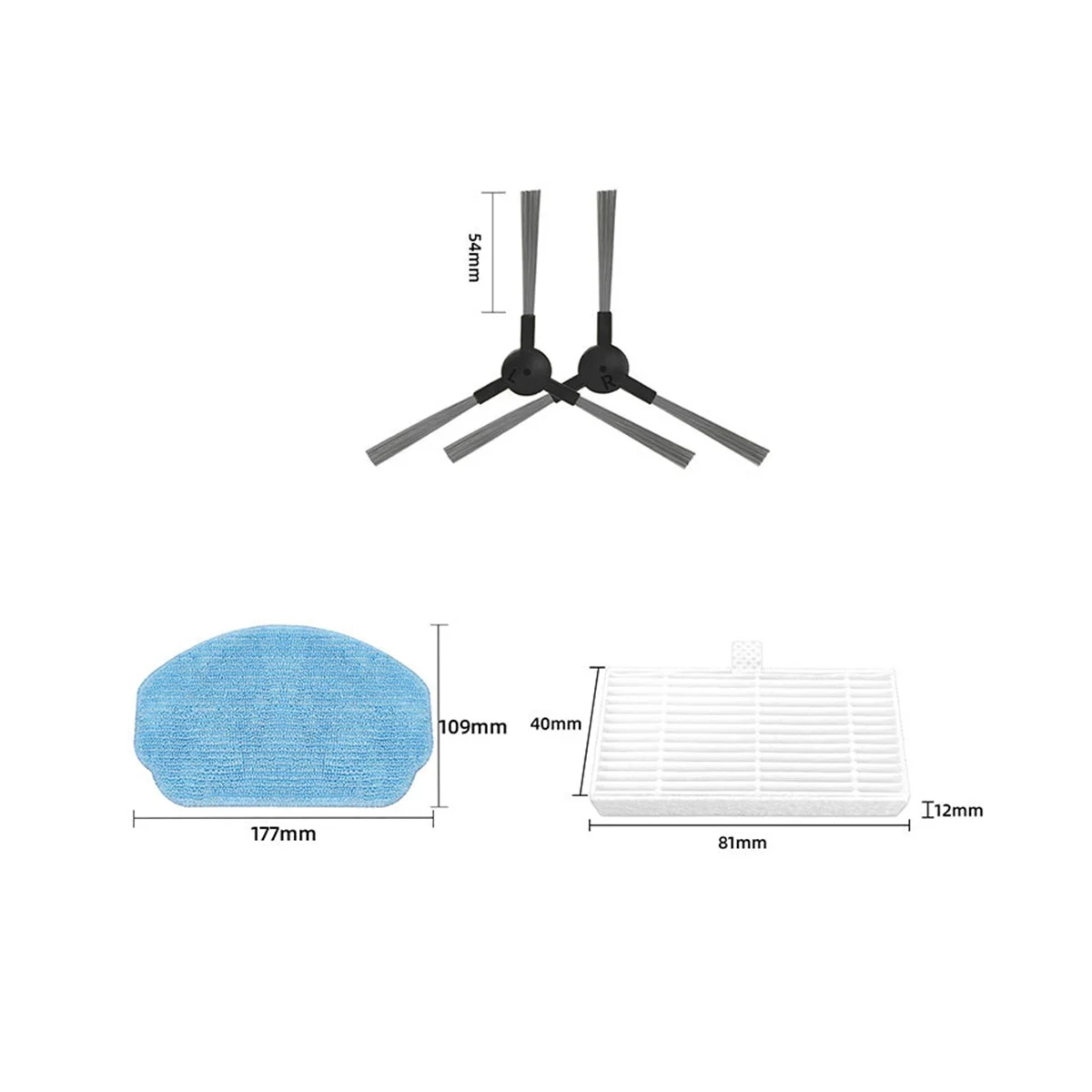 Набор аксессуаров для робота-пылесоса BR150/BR151 manvin G20