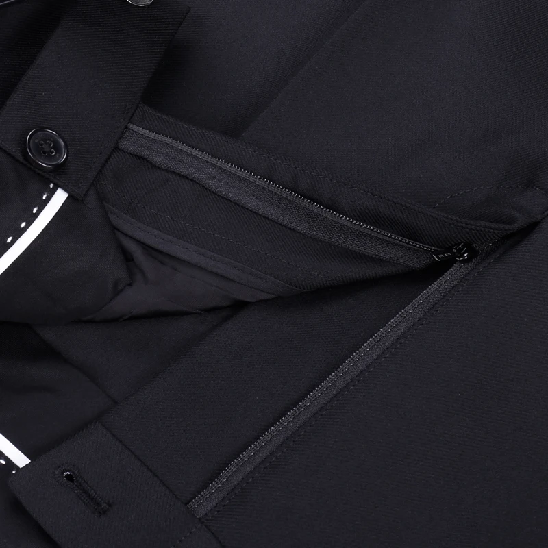 Мужские осенне-зимние облегающие укороченные брюки Muslun2023 из 55% флиса 45% ацетата