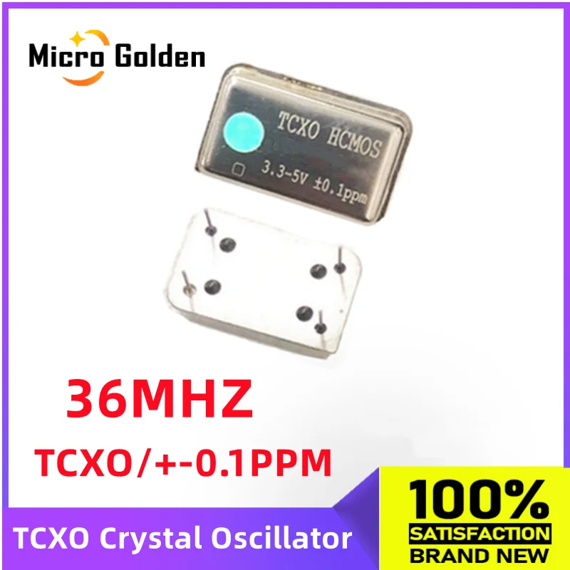 (1 шт.) 36M 36 МГц 36,000 МГц TCXO прямоугольный кварцевый генератор с температурной компенсацией DIP-4 Высокоточный HCMOS +-ppm