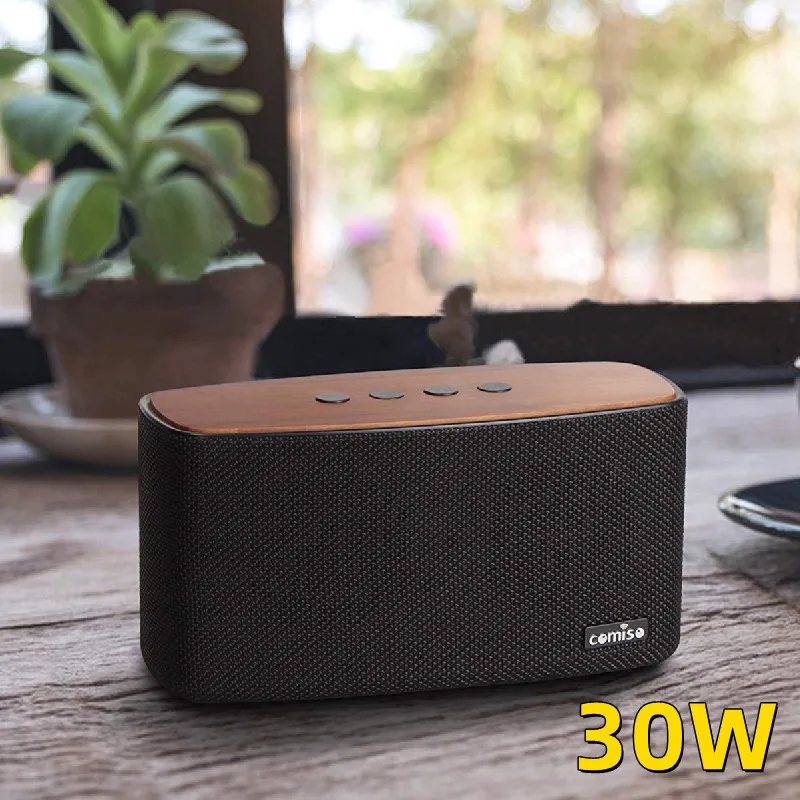 

Беспроводная Bluetooth Колонка мощностью 30 Вт, портативные колонки для телевизора, компьютера, колонки s, уличный сабвуфер, музыкальный центр дл...
