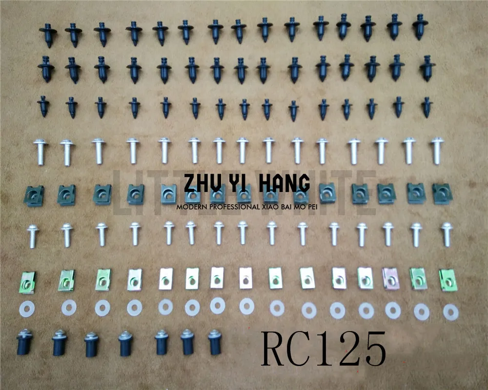 

Комплект обтекателей болты для кузова винты для KTM RC125 RC200 RC390 2014-2016