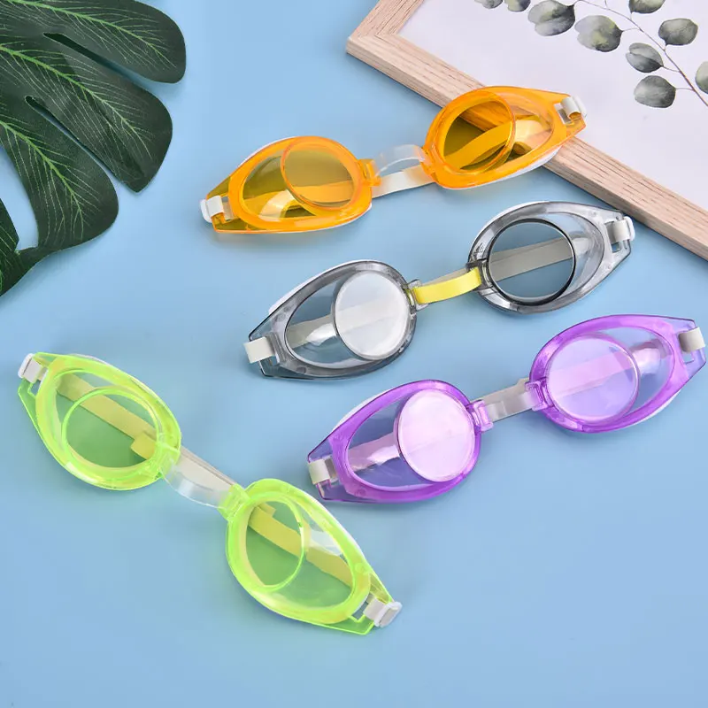 

Colorful Adjustable Children Kids Waterproof Silicone Anti Fog UV Shield Swimming Glasses Goggles Eyewear Eyeglasses