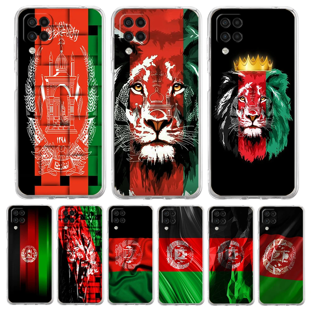 

Afghan Afghanistan Flag Case for Samsung Galaxy A13 A22 A32 A52 A72 A51 A71 A11 A31 A41 A33 A53 A73 5G Transparent Silicon Shell