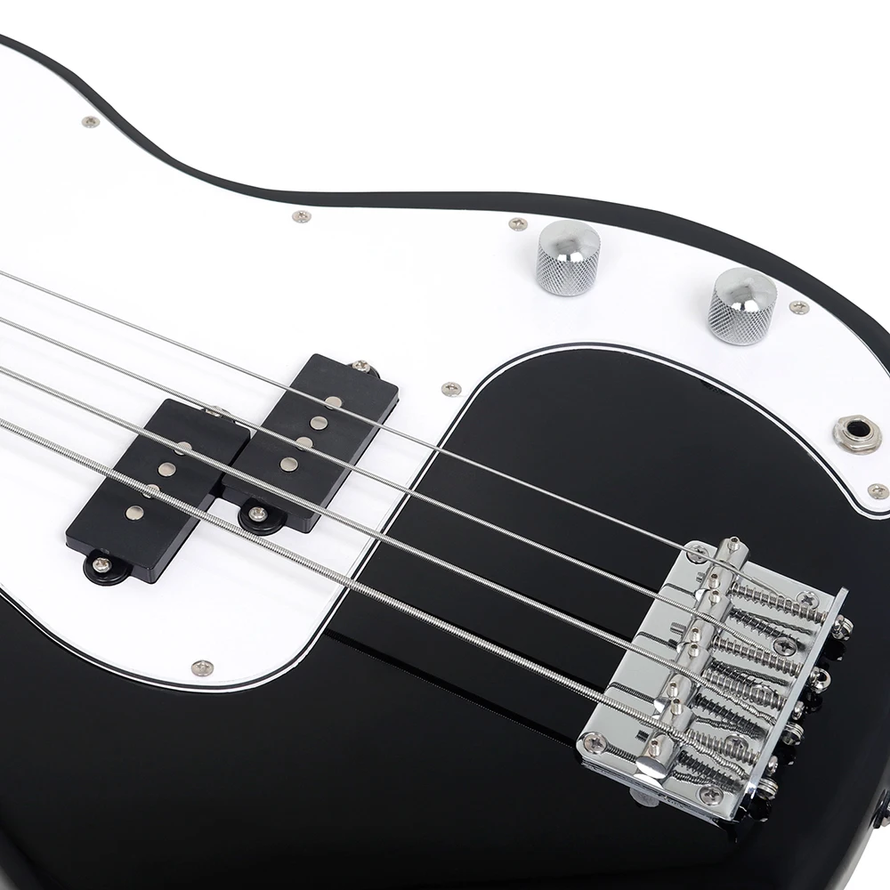 New 4 Strings Bass Guitar Maple Body Electric Bass Professional Play Performance with Bag Strings Strap Tuner Guitar Accessories enlarge