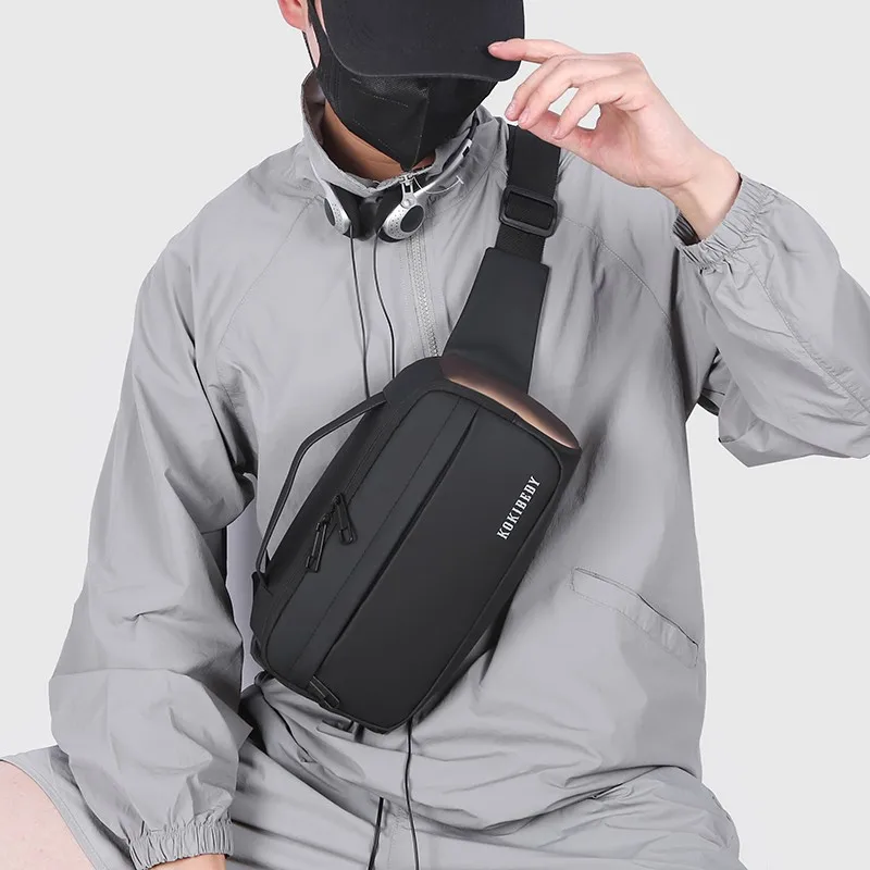 Мужская нагрудная сумка для верховой езды модная Водонепроницаемая поясная