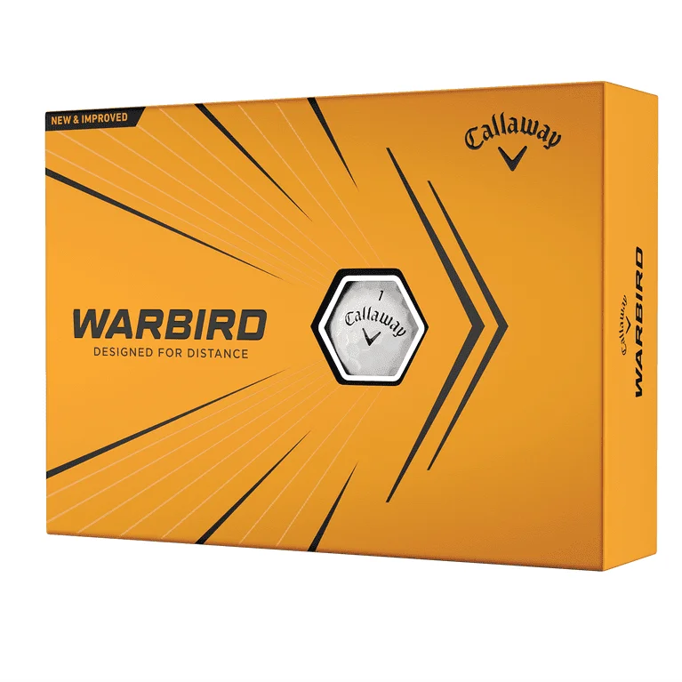 Warbird 2021 Golf Balls, 12 Pack, White