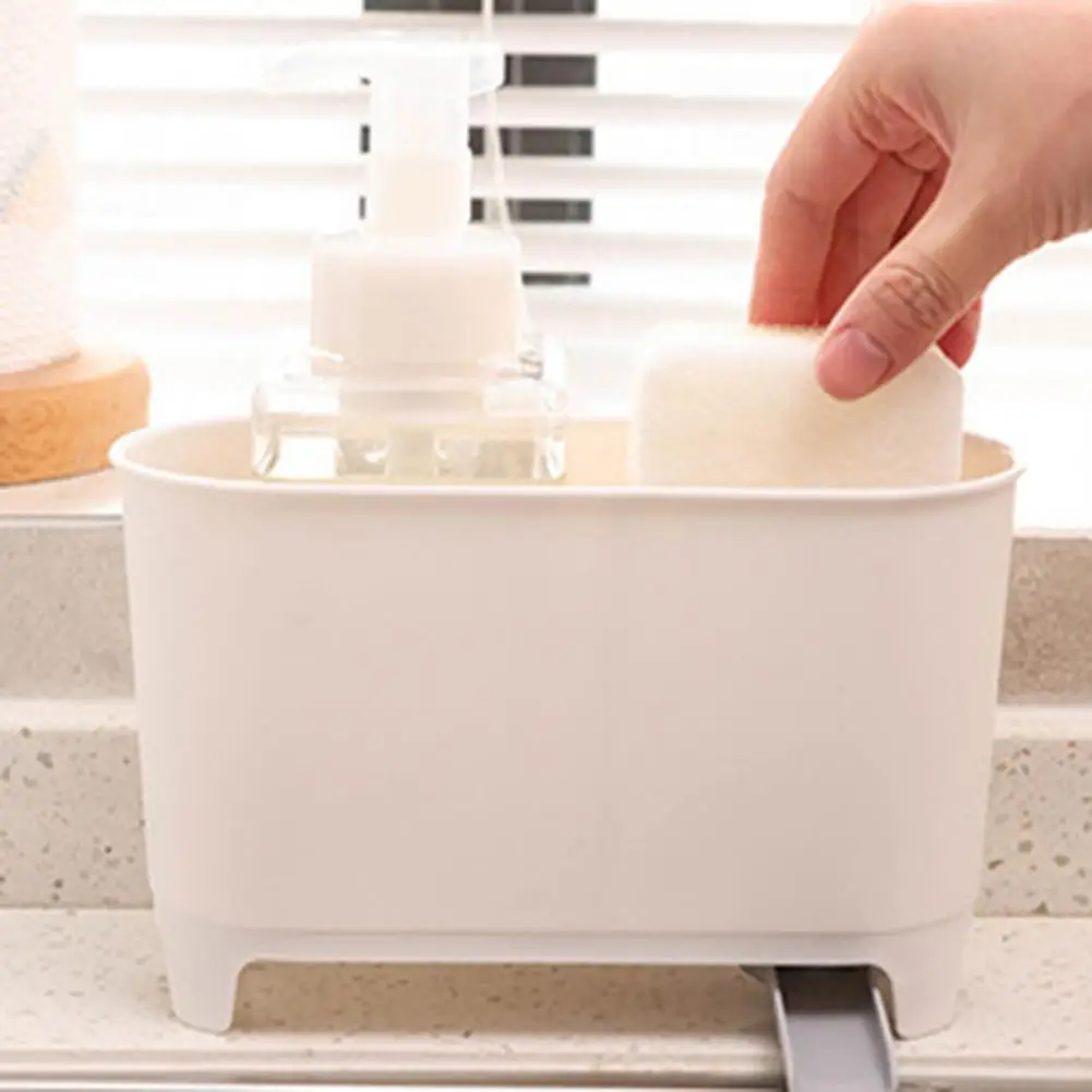 

Solid Color Universal Leftover Food Scraps Storage Bucket Plastic Draining Barrel Creative for Home