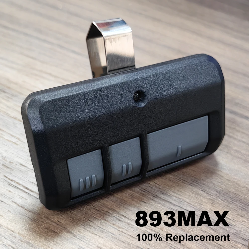 

Для Chamberlain LiftMaster 893MAX пульт дистанционного управления устройством открывания гаражных ворот 3 кнопки для 891MAX 892MAX 890MAX 895MAX 891LM 892LM 893LM