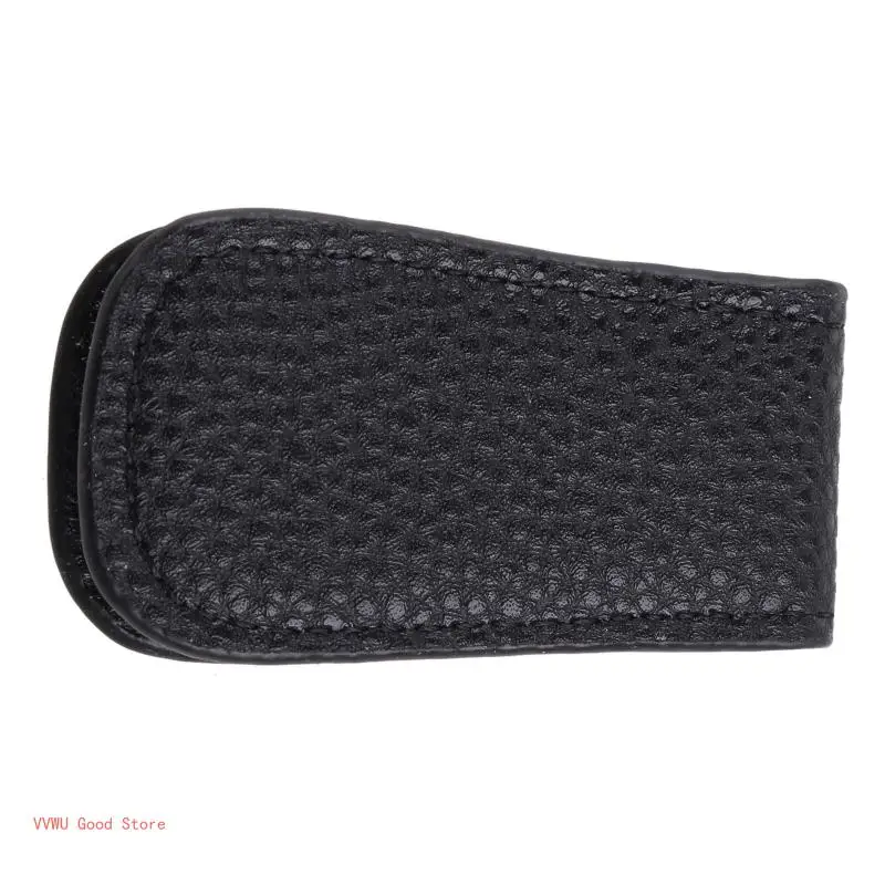 

Men’S Leather Magnetic Money Clip Wallet Credit Card Holder Pocket