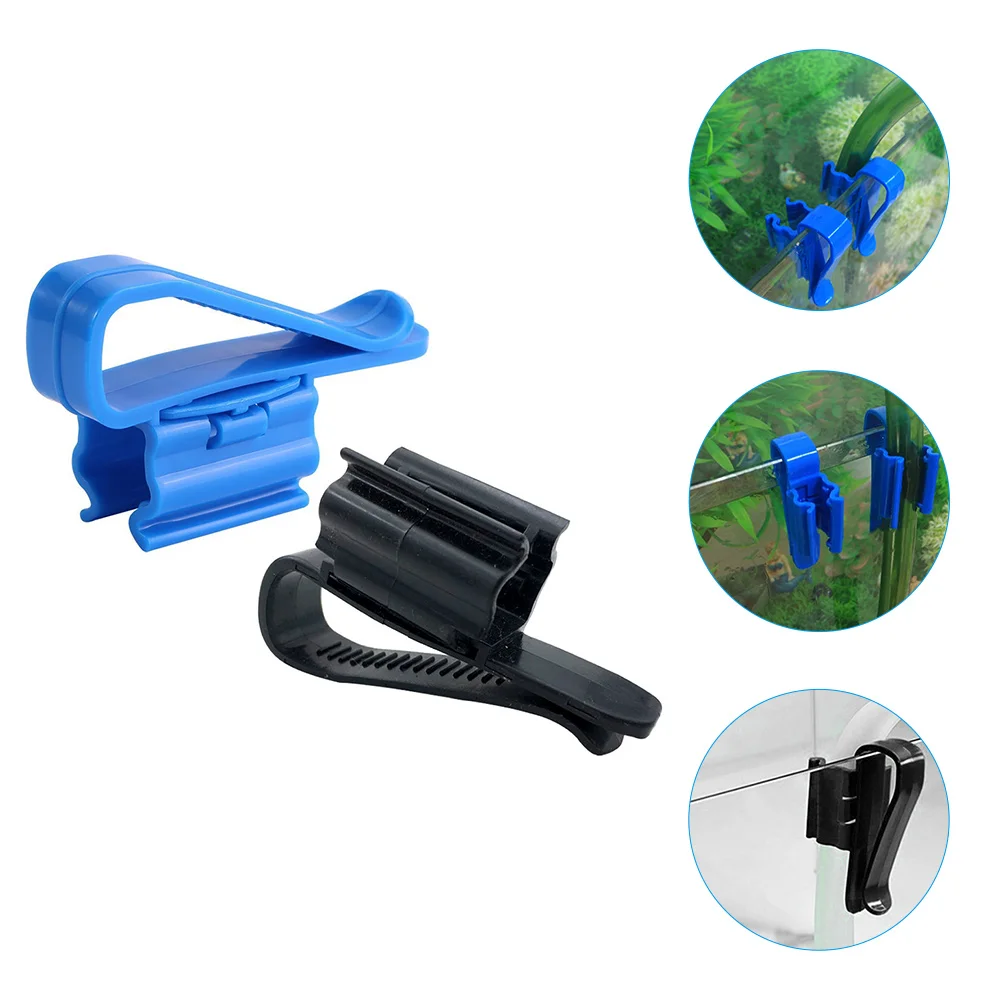 

Water Pipe Retainer Aquarium Holders Filter Clips Multi-function Fixing Fish Tank Fixed Plastic Hose Clamp