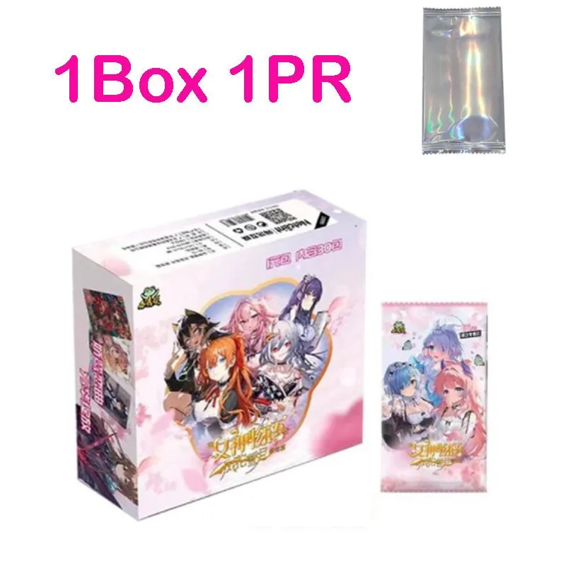 Новейшая коллекция истории богини карточка 1m10 полный комплект женский купальник бикини бустер коробка Doujin игрушки и хобби подарок с PR