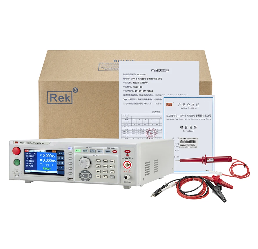 Программируемый тестер выдерживаемого напряжения переменного тока RK9910B