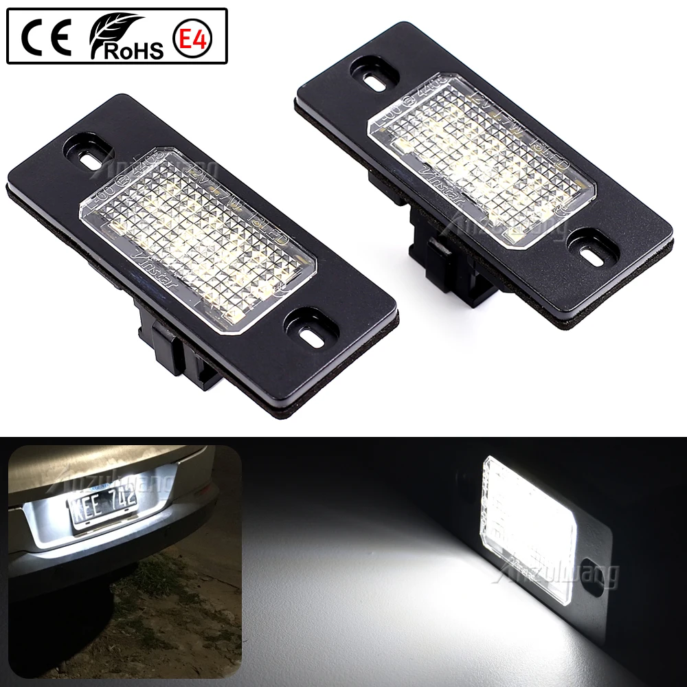 

Led License plate Lamp For VW Touareg 1G1 Tiguan Golf 5 5D Passat B5.5 5D Touring For Porsche Cayenne 01-05