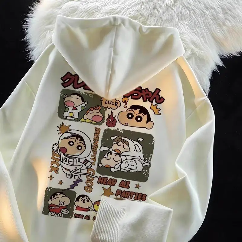 Bandai Kawaii новые модели милых мультяшных карандашей Shin Chans Осенняя Толстовка с