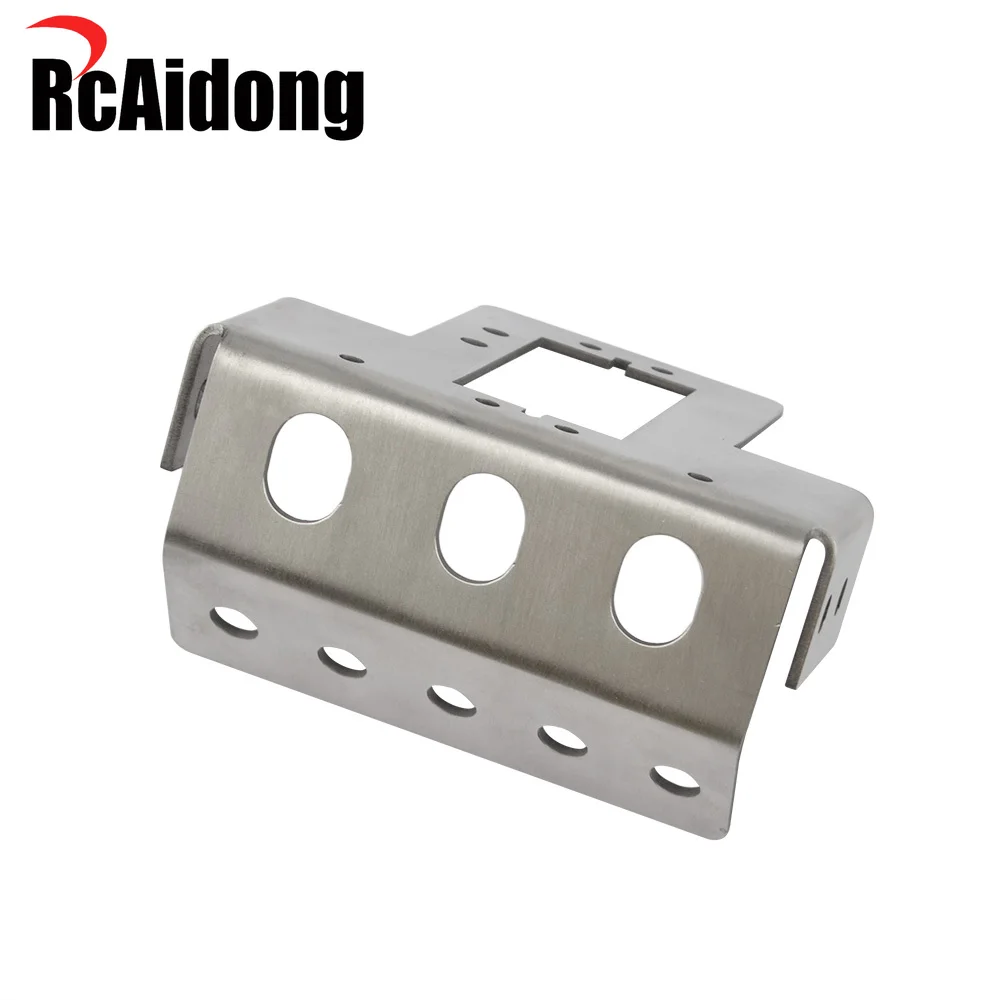 

RcAidong Stainless Steel Servo Skid Plate for Redcat GEN8 Scout II 1/10 RC Crawler Car Upgrade Parts