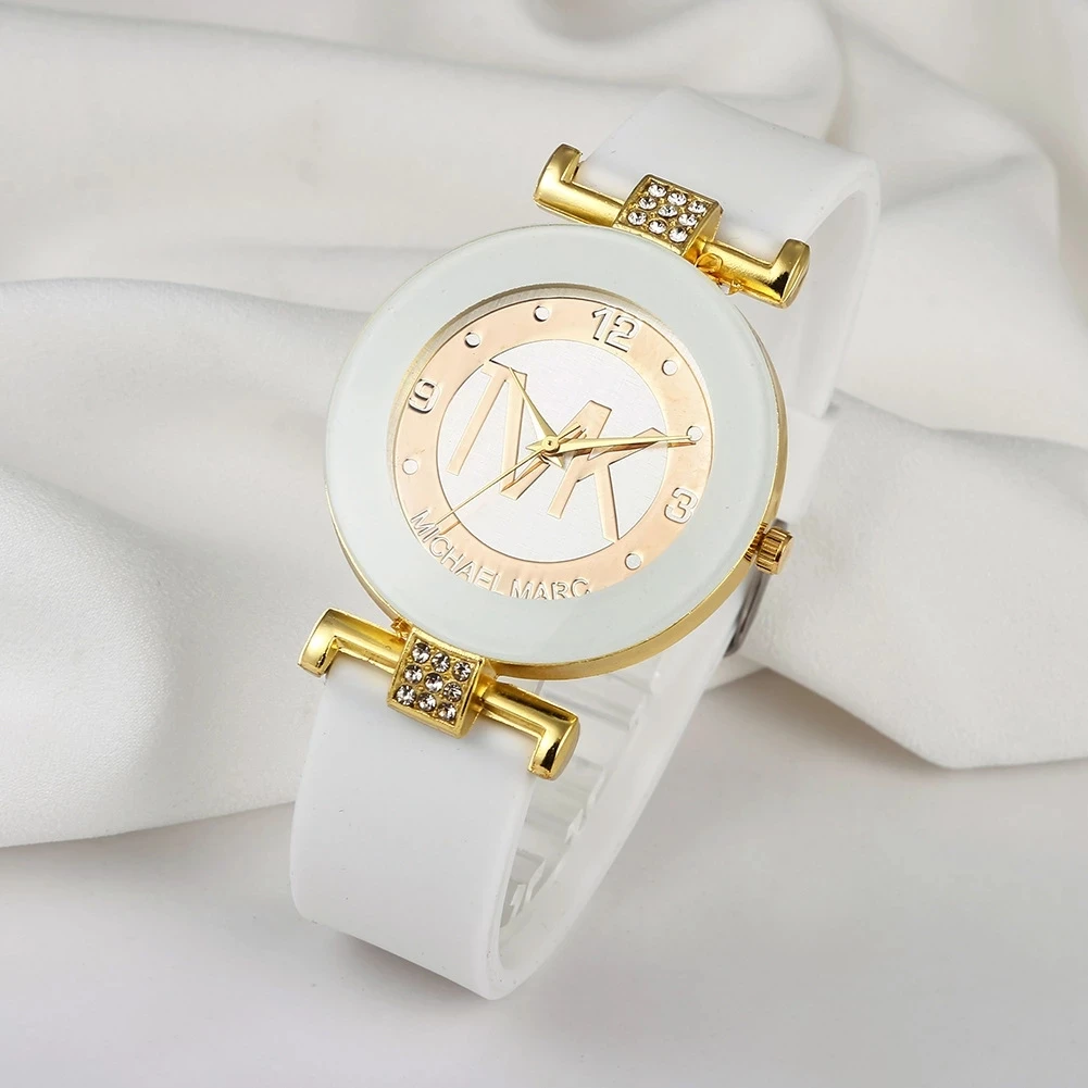 

2022 New Fashion Brand TVK Women Watches Trendy Candy Color Jelly Silicone Band Quartz Watch Reloj Mujer Feminino Hot