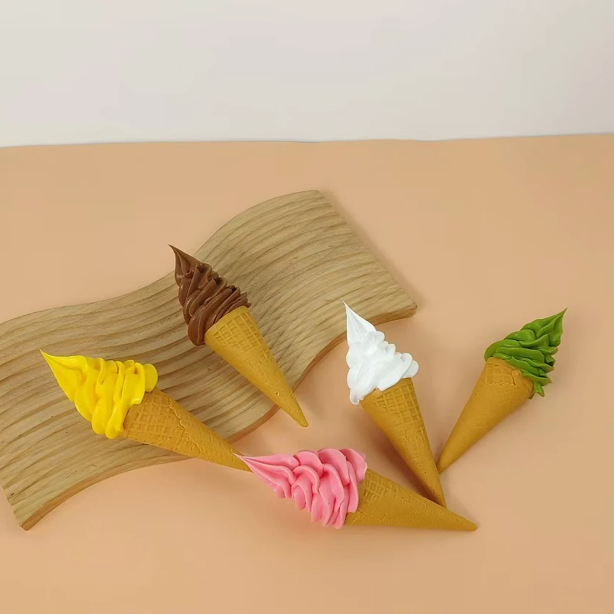 Имитация мороженого искусственное реалистичное мороженое модель еды для дома