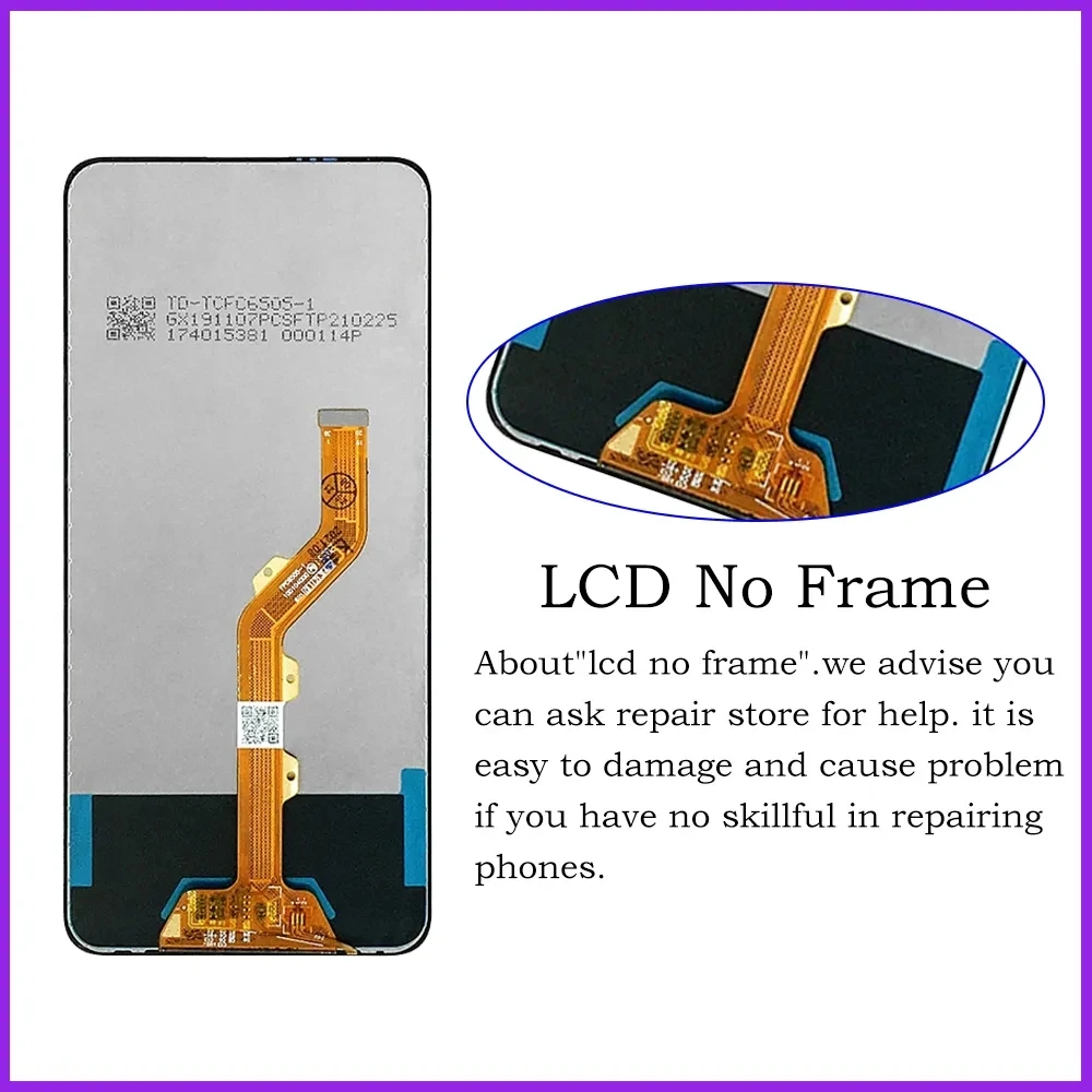 ЖК-дисплей для Infinxi Tecno Camon 15 primeier