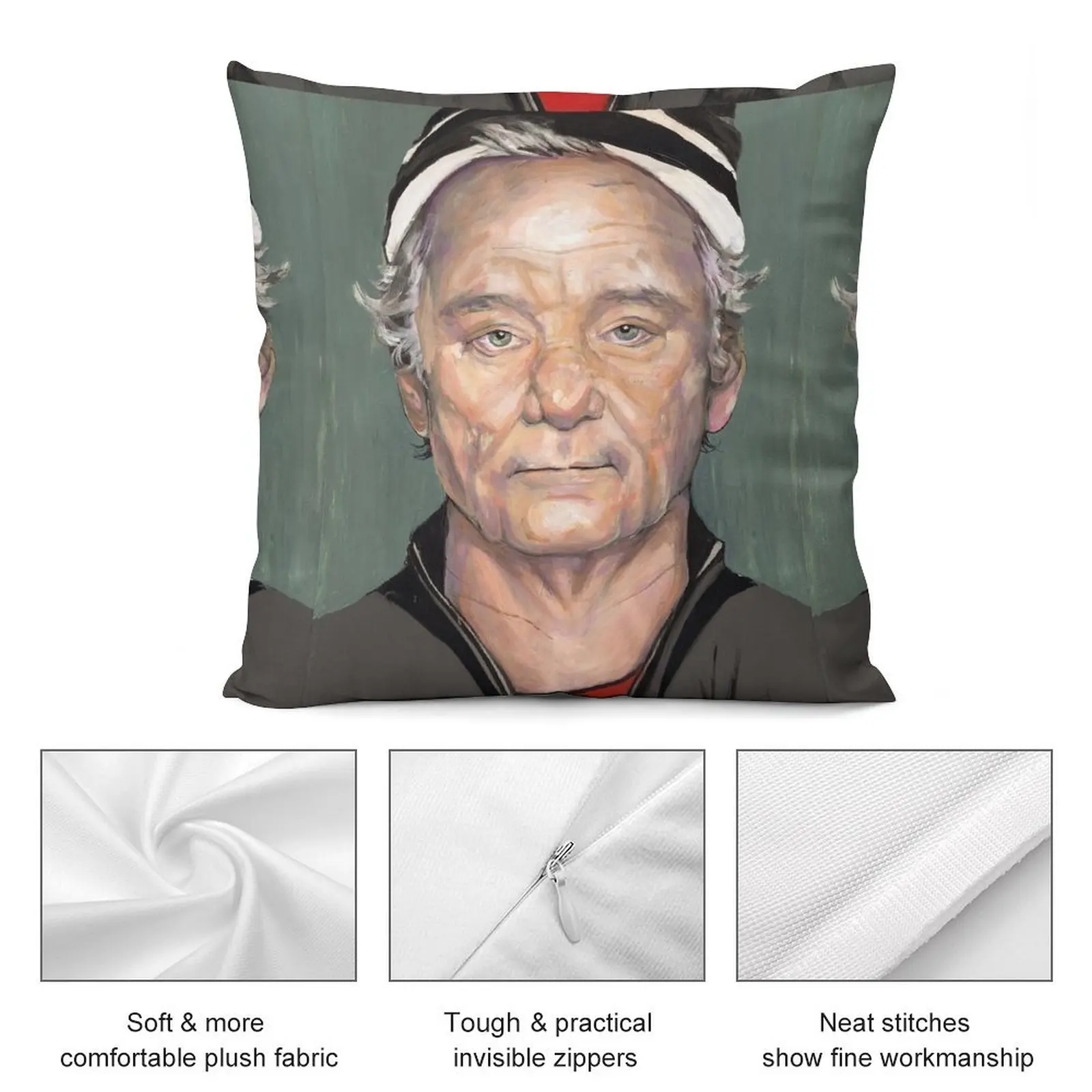 Картина Билл Мюррей декоративная подушка в стиле аниме для девушек