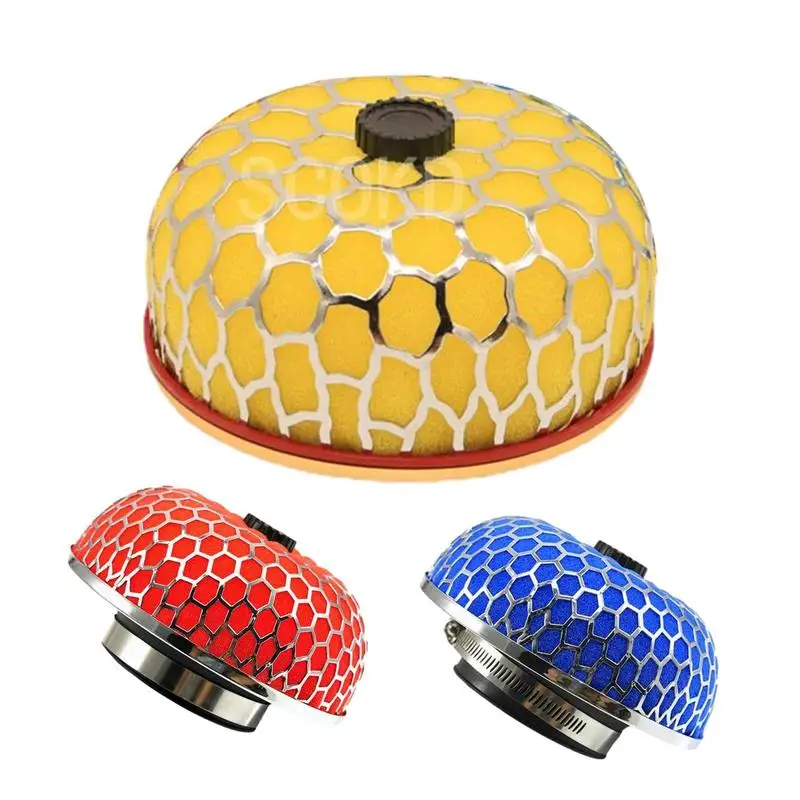 

Car Air Filter Auto Air Intake Filter Universal Induction Car Interior Accessories Auto Mesh Washable Cold Air Intake Filter