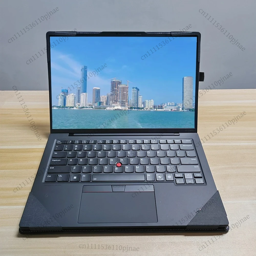 Фото Новый защитный чехол-футляр из искусственной кожи для Lenovo ThinkPad X1 Carbon Gen 13 2025 и Gen 12 2024, 14 дюймов, с эффектом пэчворк №1