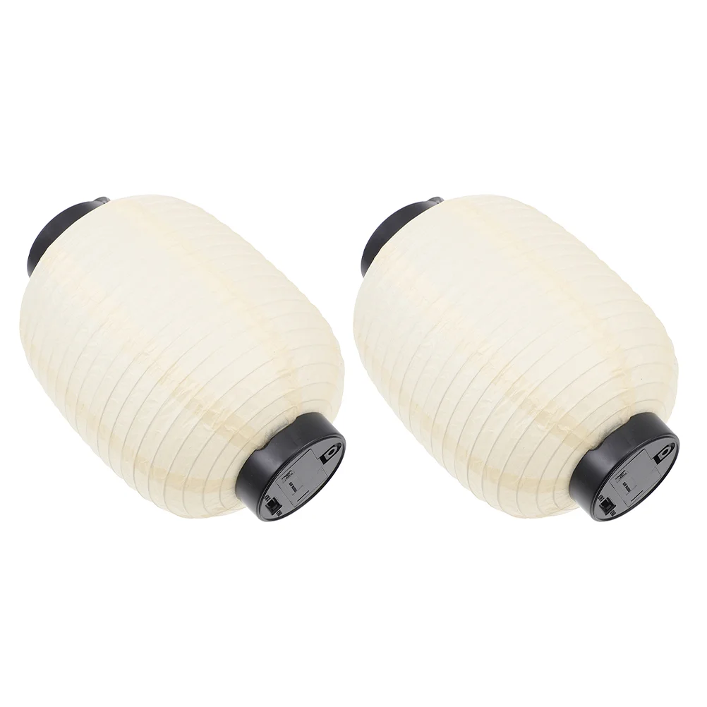 

2 Pcs Chinese Lanterns Japanese Folding Lantern Lamp Japanese Party Decoration Led Paper Lanterns Japanese Lamp